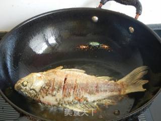 Scallion Crucian Carp recipe