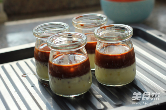 Two-color Pudding recipe