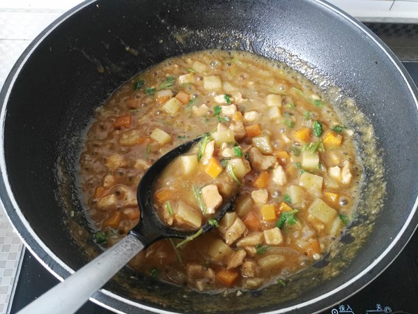 Curry Chicken Rice Bowl recipe