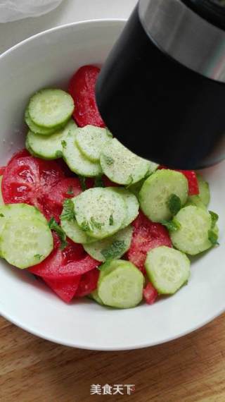 Cucumber Tomato Salad recipe