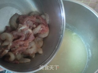 Fresh Soup and Vegetable Congee recipe