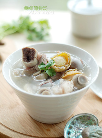 Abalone and Mushroom Soup