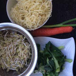 Home-cooked Fried Noodles recipe