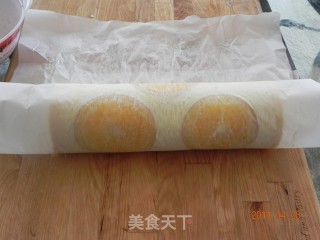 Orange Cake Roll recipe