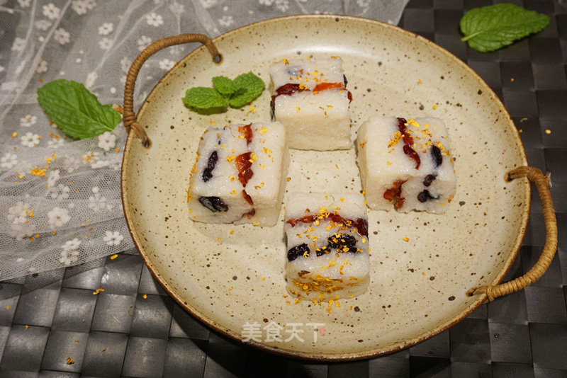 Cranberry Sticky Rice Cake recipe