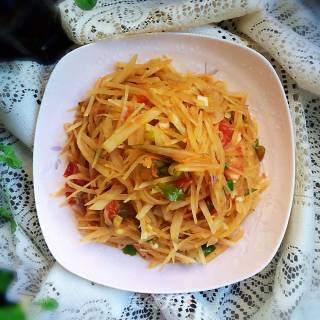 Homemade Potato Shreds recipe