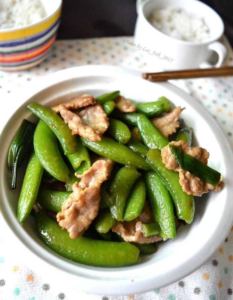 Stir-fried Pork with Sweet Beans recipe