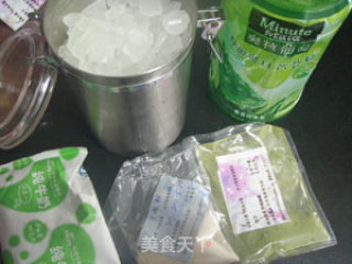 Matcha Light Aloe Jelly recipe