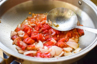 Tomato Beef Stew with Potato Flour recipe