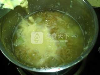 Scallop, Winter Melon, Corn Soup recipe