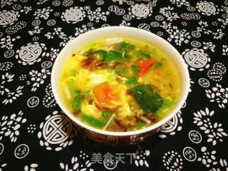 Spinach Egg Drop Soup recipe