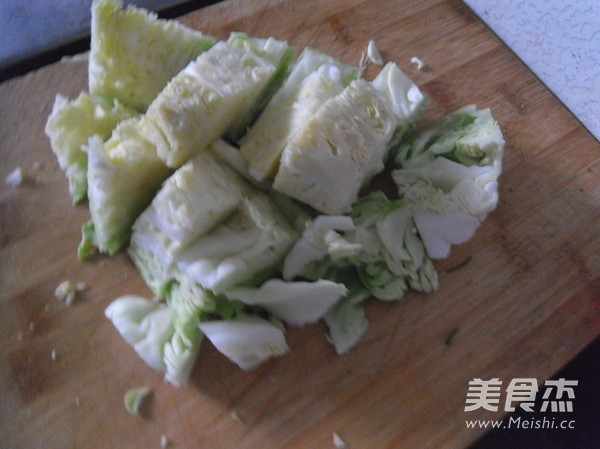 Stir-fried Green Kale with Tomatoes recipe