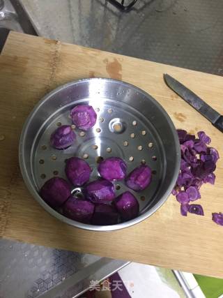 Purple Potato Cake recipe