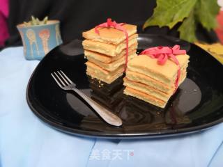 Cake Like Tofu🍰 (golden Cake) recipe