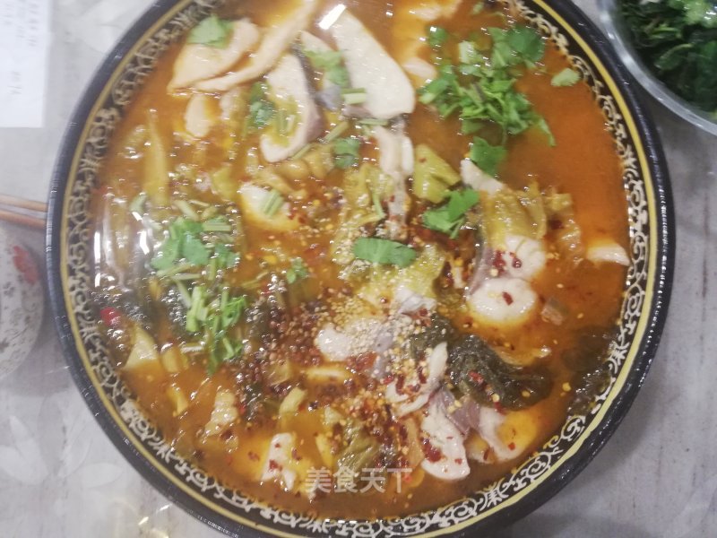 Homemade Spicy Sauerkraut Fish