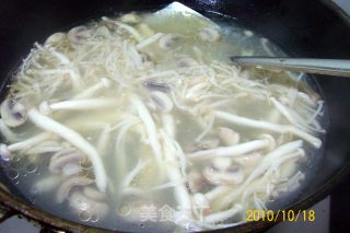 Mushroom Spare Ribs Shanzhen Noodle Soup recipe