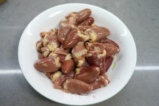 Stir Fried Chicken Hearts recipe