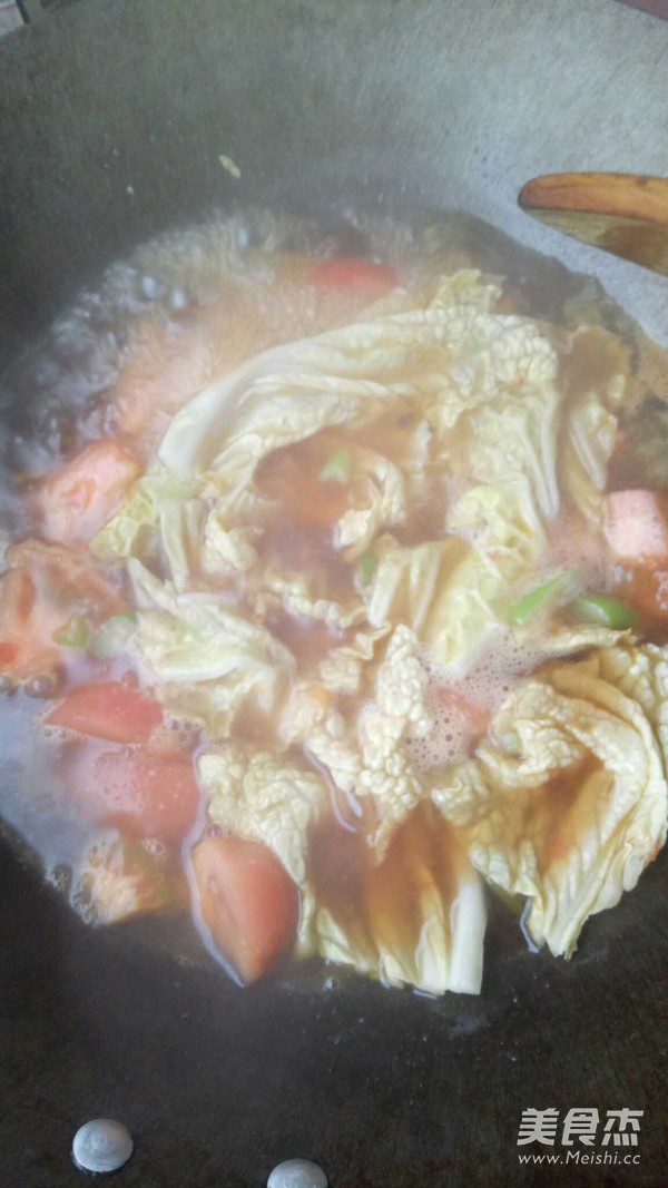 Spicy Tomato Noodle Soup recipe