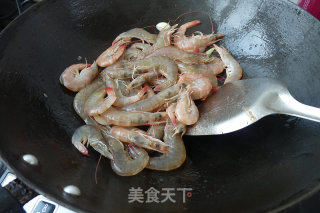 Sweet and Spicy Apple Shrimp recipe