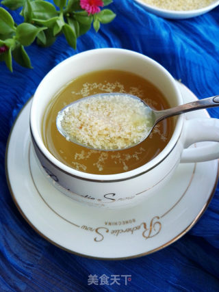 Wheat Germ Honey Tea recipe