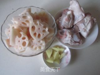 Stick Bone Lotus Root Soup recipe