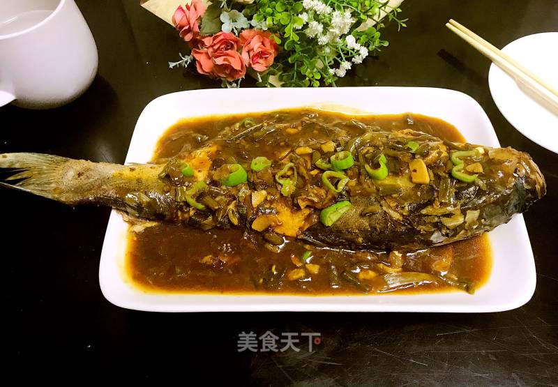 #节心美食# The Whole Fish of The Group Dinner recipe