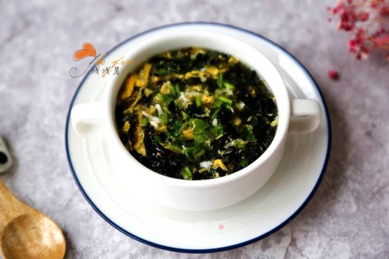 [shandong] Fresh Seaweed Egg Soup recipe