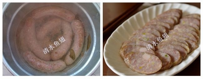 Homemade Delicious Garlic Sausage recipe