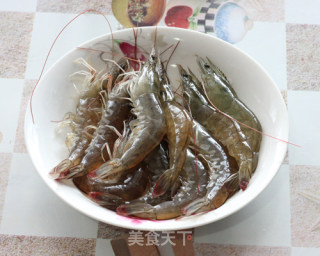 Stir-fried Shrimp with Tea Flavor recipe