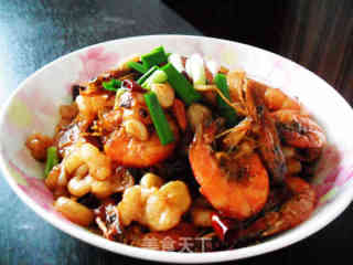 "the Only One" Spicy Shrimp and Shrimp recipe