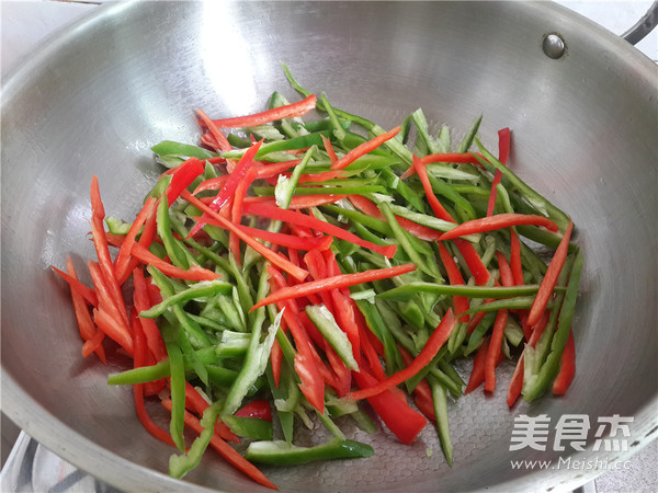 Shredded Pork with Double Pepper recipe