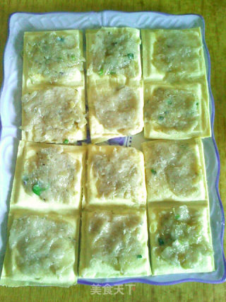 Spiced Dace Stuffed with Tofu Plate recipe