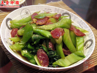 [beautiful, I Am The Master]-stir-fried Pork with Chinese Sausage recipe