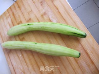 Cucumber Mixed with Egg Shreds recipe
