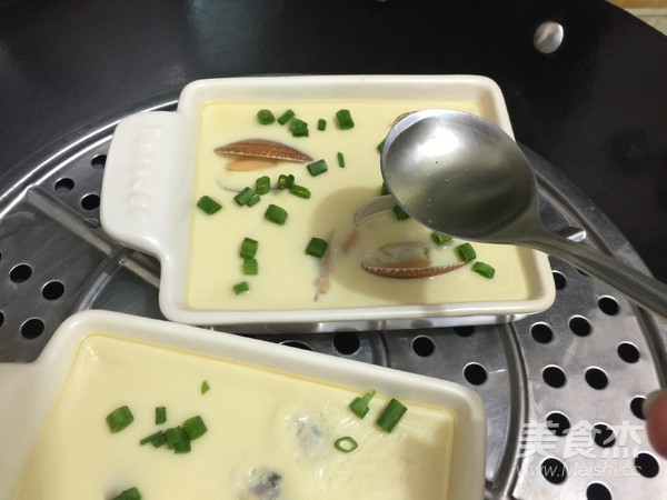 Clam Steamed Egg recipe