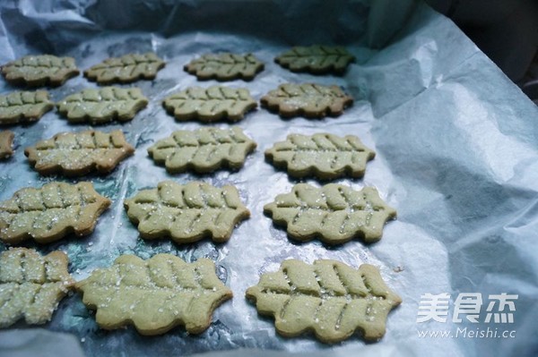 Matcha Sugar Cookies recipe