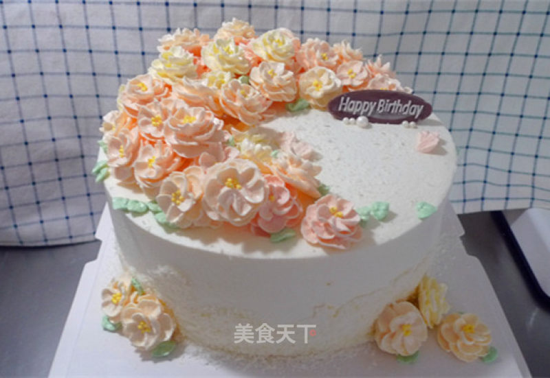 Korean Decorated Cake recipe