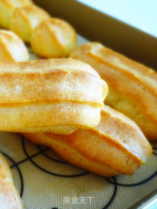 Custard Lightning Puffs recipe