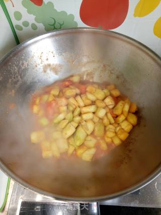 Stir-fried Eggplant with Tomatoes recipe