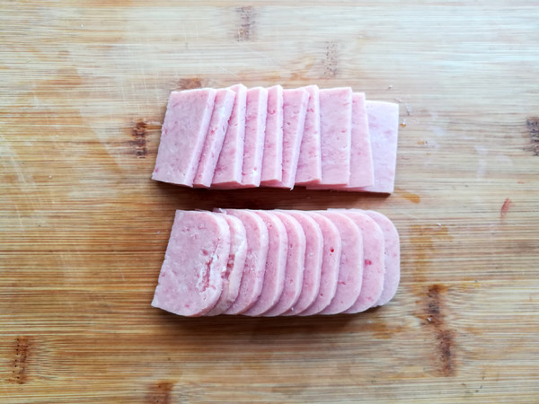 Winter Melon Buckle Luncheon Meat recipe