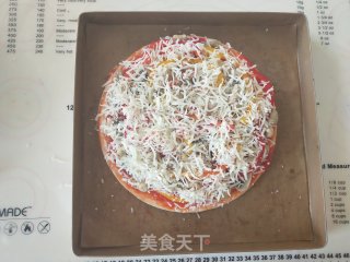 Vegetable Beef Pizza recipe