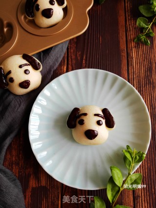 Puppy Cartoon Buns recipe