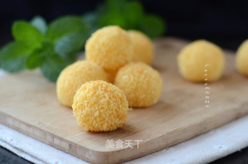 Golden Cheese Potato Balls recipe