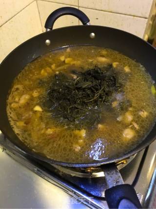 Sauerkraut Lamb and Mung Bean Noodles recipe