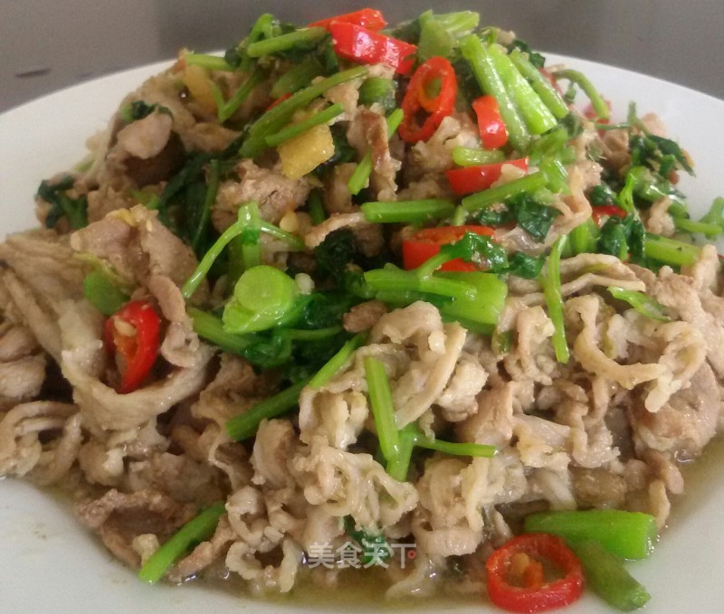 Stir-fried Lamb with Chives recipe