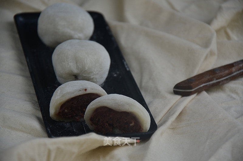 Japanese Style Red Bean Mochi