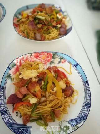 Homemade Fried Noodles recipe