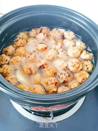 Chicken Meatballs and Tofu Clay Pot recipe