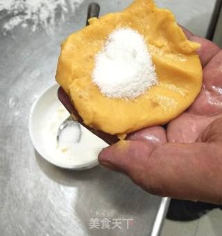Candy Heart Sweet Potato Cake recipe