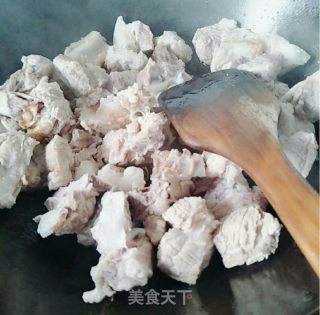 Braised Fish Tofu with Pork Ribs recipe